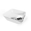 Digital Kitchen Food Scale Multifunction Electronic Food Scales with Removable Bowl Max 11lb/5kg(White)