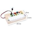 Piano with LED Lights Children's Electronic Switch Busy Board, Hearing Exercise, Music Enlightenment Montessori Educational Toy