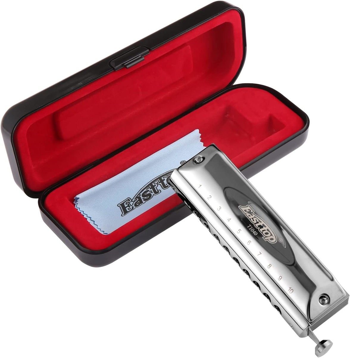10 Holes 40 Tones Diatonic Harmonica, Professionals and Students and Beginners