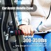 Car Door Handle Assist Bar Non-Slip Support for Elderly Mobility Aid Vehicle Safety Hammer and Window Breaker Accessory
