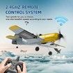 RC Plane 3 Channel Remote Control Airplane Fighter Toys,2.4GHz 6-axis Gyro Stabilizer RTF Glider Aircraft Plane with 2 Batteries