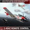 Remote Control Aircraft with 3 Flying Modes Easy to Control with One-Key U-Turn Feature in Red