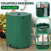 Rain Water Tank Barrel 225L Rainwater Collection System Collapsible Bucket Portable Storage Container Catcher Garden Watering Harvesting 59 Gallon