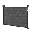Retractable Pet Safety Gate Dog Cat Fence Enclosure Safe Guard for Stairs Puppy Security Barrier Mesh Indoor Outdoor Fencing 254cm Black