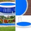Solar Pool Cover Thermal Round 182cm Diameter Swimming Bubble Insulation Hot Tub Spa Protector Above Ground Energy Saving