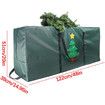 Christmas Tree Storage Bag Heavy Duty 600D Oxford Xmas Holiday Handles Dual Zipper Green Artificial Xmas Decoration 122x38x51cm Large Durable