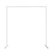Wedding Backdrop Stand Photo Photography Frame Party Decoration Picture Holder Balloon Display Background 2x2m Galvanised Stainless Steel White