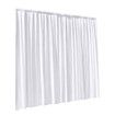 White Backdrop Curtain Silk Background Drape Wedding Party Birthday Graduation Decoration Stage Photography with Rod Pocket 2x2m