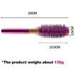 35mm 1.4inch Round Brush Comb For Dyson Hair Styling and Salon Blowout for Blow Drying, Curling, Straightening
