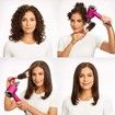 35mm 1.4inch Round Brush Comb For Dyson Hair Styling and Salon Blowout for Blow Drying, Curling, Straightening