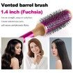 35mm 1.4inch Round Brush Comb For Dyson Hair Styling and Salon Blowout for Blow Drying, Curling, Straightening