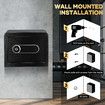 Digital Safe Security Box Electronic 16L Key Lock Fingerprint Steel Money Cash Deposit Jewellery Password Home Office