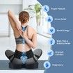 Orthopedic Seat Cushion Memory Foam Pillow Cool Gel Pad Car Gaming Office Chair Support Coccyx Tailbone Back Pain Relief Mesh Fabric Cover