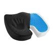 Orthopedic Seat Cushion Memory Foam Pillow Cool Gel Pad Car Gaming Office Chair Support Coccyx Tailbone Back Pain Relief Mesh Fabric Cover