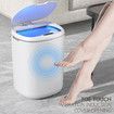 Smart Trash Bin 20L Sensor Rubbish Recycling Waste Bin Automatic Motion Toliet Basket Kitchen Garbage Can White