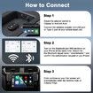 2-in-1 Wireless CarPlay and Android Auto Dongle Converts Wired Apple CarPlay to Wireless Fast Auto Connect Compatible with iOS and Android