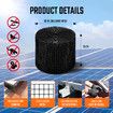 Solar Panel Bird Wire Mesh Roll Kit Screening Fence Critter Guard Proofing Barrier Black For Pigeons Rodents Squirrels 30M