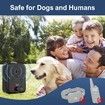 Anti Barking Device,Auto Dog Barking Control Devices with 3 Modes,Waterproof Bark Dog Deterrent Box,Rechargeable Ultrasonic Dog Barking Deterrent
