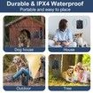 Anti Barking Device,Auto Dog Barking Control Devices with 3 Modes,Waterproof Bark Dog Deterrent Box,Rechargeable Ultrasonic Dog Barking Deterrent