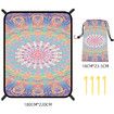 Bohemian Beach Mat Quick Drying Anti Splashing Moisture-proof Mat Outdoor Picnic Mat Camping Blanket Beach Mat
