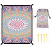 Bohemian Beach Mat Quick Drying Anti Splashing Moisture-proof Mat Outdoor Picnic Mat Camping Blanket Beach Mat