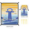 Bohemian Beach Mat Quick Drying Anti Splashing Moisture-proof Mat Outdoor Picnic Mat Camping Blanket Beach Mat