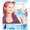 Water Bottle Carrier Bag with Phone Pocket for Stanley 40 or 30 oz Tumbler Neoprene Water Bottle Holder Pouch Blue