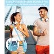Water Bottle Carrier Bag with Phone Pocket for Stanley 40 or 30 oz Tumbler Neoprene Water Bottle Holder Pouch Blue