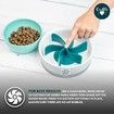 Spiral Slow Feeder Insert, Slow Feeding Dog Bowl, BPA Free Silicone, Fits 4 to 11 Cup Bowls