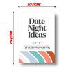 Romantic Couples Card Game Fun Adventurous Date Night Box Scratch Off Card Game with Exciting Ideas for Couple: Girlfriend, Boyfriend, Newlywed, Wife or Husband