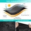 Patio Chaise Lounge Cover Waterproof Heavy Duty Outdoor Furniture Black Durable 210x75x80cm Garden Protection