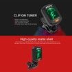Guitar tuner 2 Pacl Clip On Tuner for Guitar/Bass/Violin/ukulele,Auto Power Off/One Button Operation