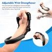 7 Pcs Hand Grip Strengthener Kit Adjustable Grip Strength Trainer Forearm Workout Trainer, Finger & Hand Strength Exerciser