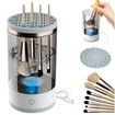 Electric Makeup Brush Cleaner,Cosmetic Brush Cleaner,Electric Makeup Brush Cleaner with Brush Clean Mat,Automatic Spinning Makeup Brush Cleaner