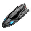 40Km/H Rc Boat 2.4G Brushless Electric Twin Turbo High Speed Racing Speedboat Waterproof Yacht Carbon Rc Boat Electric Kid Toy
