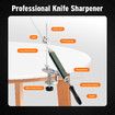 Pro Chef Knife Sharpener Kit Professional Kitchen Knives Sharpening System Fix Angle Sharp Blade Edge Grinding Tool Scissors with 4 Whetstones