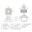 Hd 1080P Wireless Monitoring Ip Camera Secret Camera Mini Wireless Network Camera Wifi Camera Outdoor Bicycle Recorder For Cycling Hiking and Water Sports