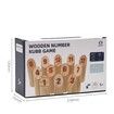 Wood Tossing Game with Scoreboard Teen Kids Gift Scatter Party Numbered Fun Outdoor Game for All Ages
