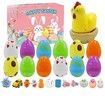12 pcs Easter eggs toy inside party gift Squishy kids toy Lucky Draw surprise Blind Box