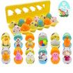 12 pcs Easter eggs toy inside party gift Squishy kids toy Lucky Draw Blind Box