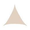 3*3*3 M Triangle Sun Shade Sail for Patio Lawn Garden Pergola