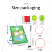3 in 1 Golf Throwing Game Set for Kids -Golf Game,12 Golf Ball,12 ferrules,6 sandbags,Golf Clubs, Indoor Outdoor Birthday Gifts for Girls Boys