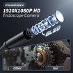 Endoscope Camera with Light, Inspection Borescope Camera, 5 Meters Semi Rigid Cord Bore Scope for Sewer, Pipe