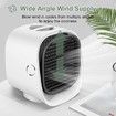 Portable Air Conditioner Fan, 3 Speed Rechargeable Evaporative Air Cooler, Mini AC Desktop Fan for Room Home Bedroom Office Indoor Outdoor Color Pink