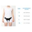 Hernia Belt Truss for Single/Double Inguinal or Sports Hernia,Hernia Support Brace for Men for Women Relief Recovery Strap with 2 Removable Compression Pads (Size:XL)
