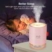 Portable Mini Humidifier,500ml Small Cool Mist Humidifier,USB Personal Desktop Humidifier (Pink)