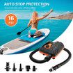 Electric Air Pump Portable 16PSI High Pressure Inflator Air Compressor 12V For Outdoor Paddle Surfing Board Airbed Mattress