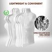 Male Female Mannequin Display Manikin Dressmakers Torso Dress Form Sewing Fashion Mens Women Dummy Adjustable 70-100cm with Stands Hollow Back 2PCS