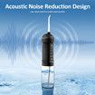 Water Dental Flosser Teeth Cleaning Gum Braces Care 6 Modes Cordless Portable Pull Out Oral Irrigator 5 Jet Tips Pick Waterproof Cleaner Home Travel