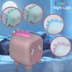 Alarm Clock Night Light Bluetooth Digital Alarm Clock (Pink)
